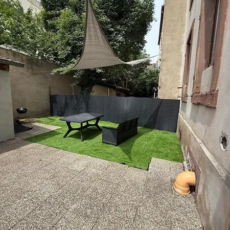 Daire Moon Avec Jardin - Centre - Gare Mulhouse
