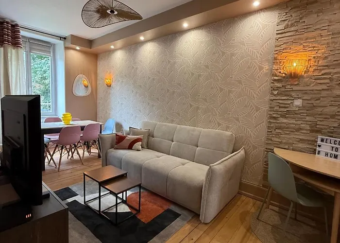 Moon Avec Jardin - Centre - Gare Апартаменты *