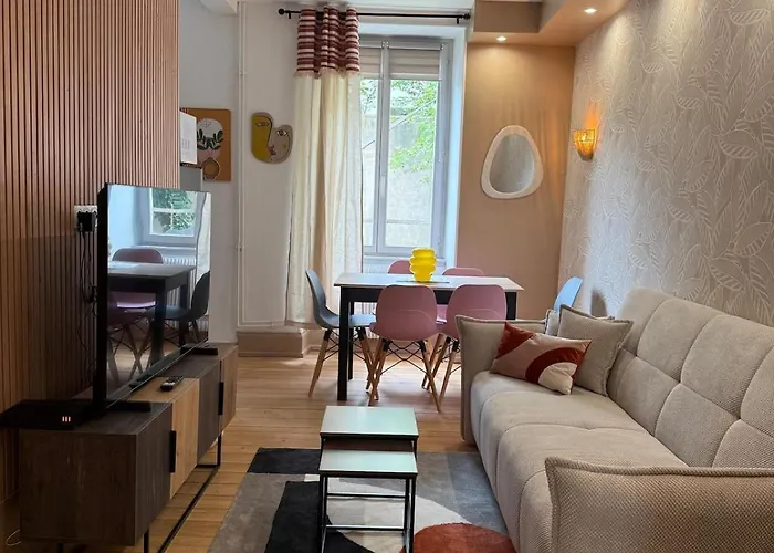 Moon Avec Jardin - Centre - Gare * Мюлуз